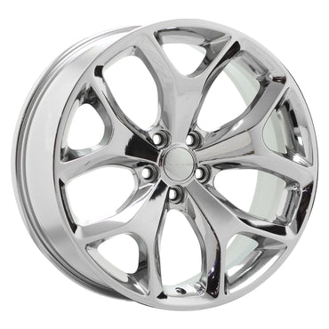 20" Dodge Charger Challenger RWD Bright Chrome wheels rims Factory OEM set 2523