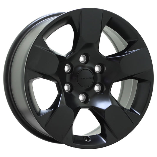 18" Dodge Ram 1500 Truck Satin Black wheel rim Factory OEM 2669 single