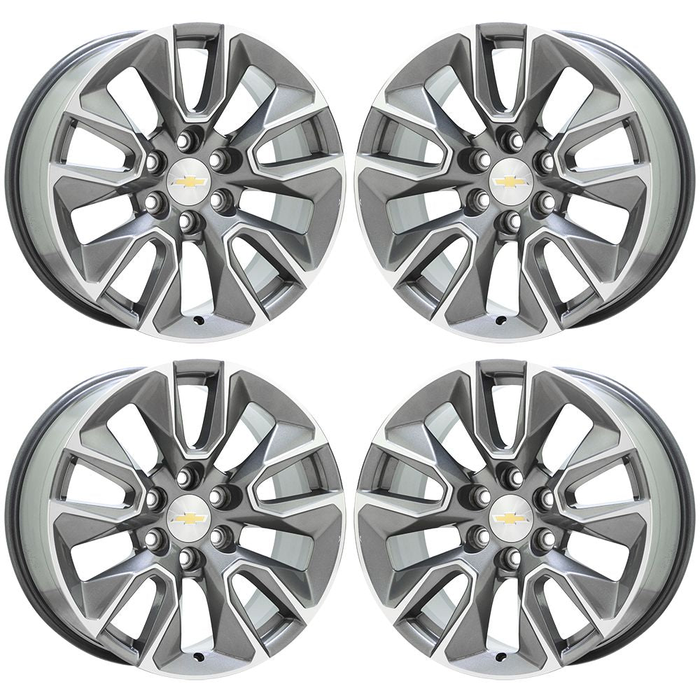20" Chevy Silverado 1500 Tahoe GMC Sierra Yukon wheels rims Factory OEM set 5916