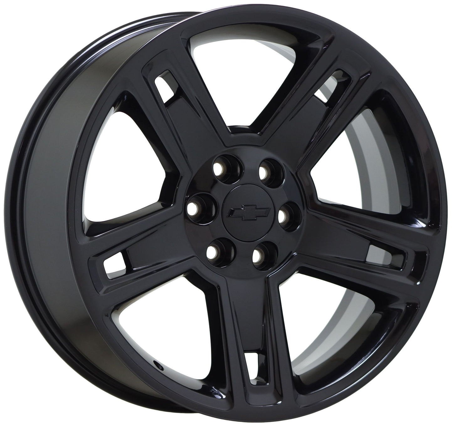 22" Cadillac Escalade Gloss Black wheels rims Factory OEM GM set 4 5664