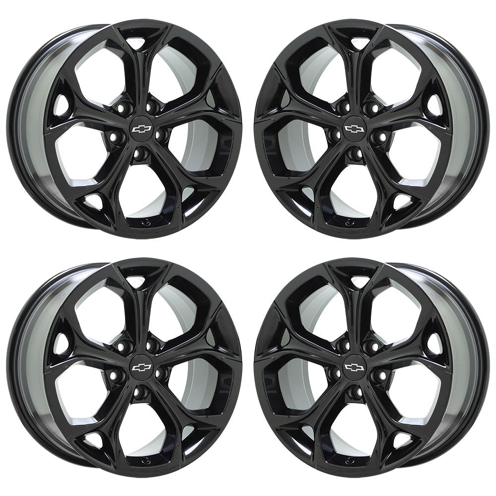 17" Chevrolet Colorado GMC Canyon Gloss Black wheels rims Factory OEM set 5692