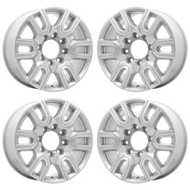 20" GMC Sierra 2500 3500 SRW Machined W/Silver wheel rim Factory OEM 5950