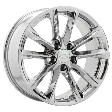 18" Cadillac CT4 V-Series ATS Bright Chrome wheels rims Factory OEM Set 4859