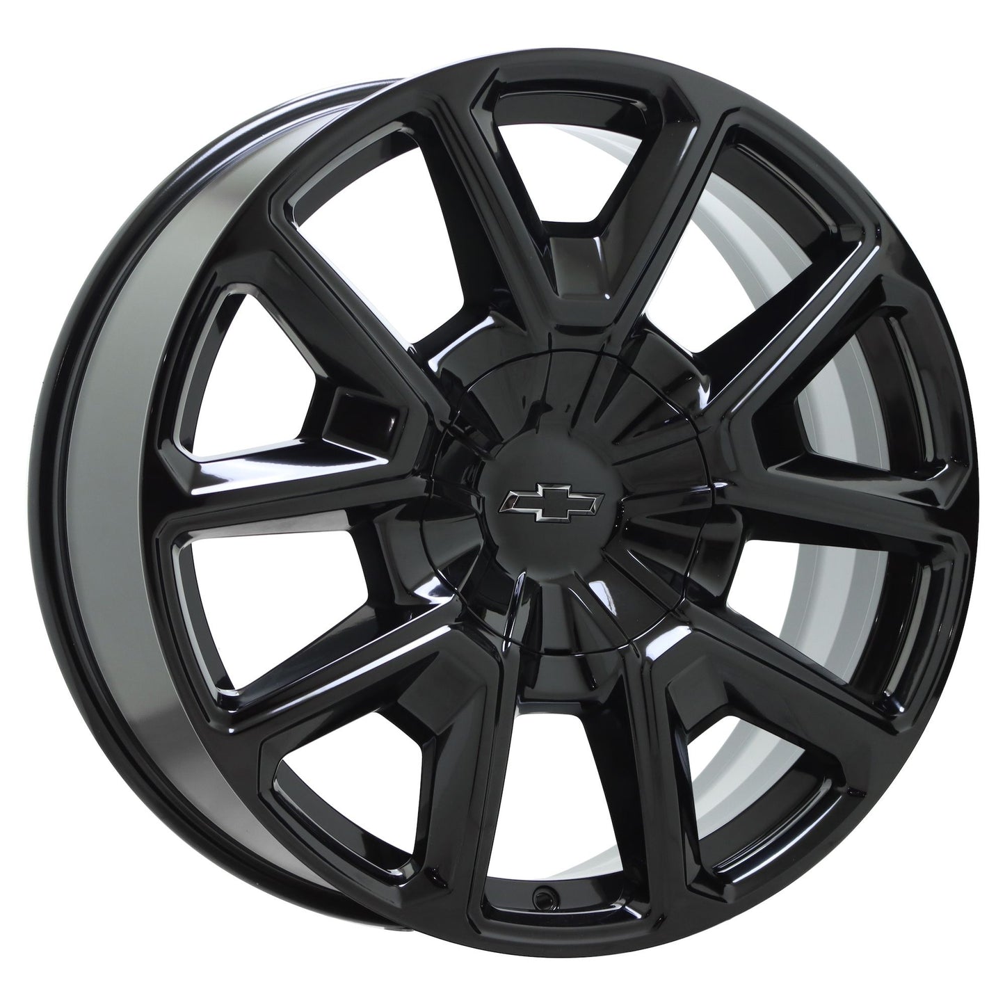 22" Chevrolet Silverado 1500 Tahoe RST Black wheels rims Factory OEM set 14035