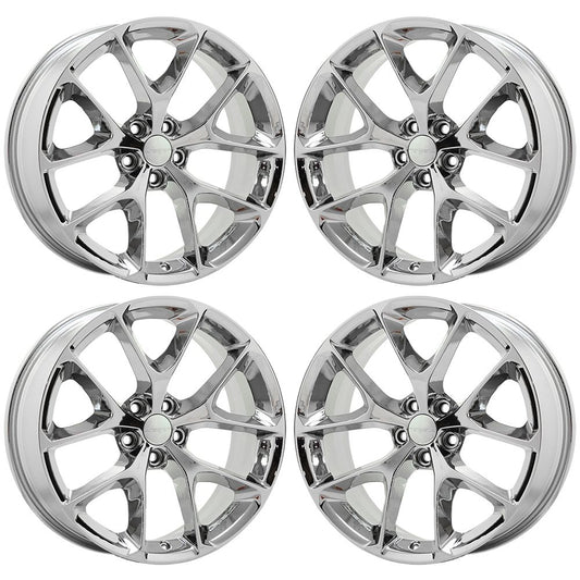 20" Dodge Charger Challenger Bright Chrome wheels rims Factory OEM 2651 EXCHANGE