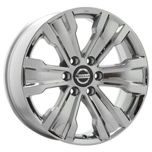 Load image into Gallery viewer, 20&quot; Nissan Titan Smoked Dark Chrome Wheels Rims Factory set 62753 62705
