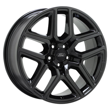 20" Ford Explorer Black Chrome wheels rims Factory OEM set 10061