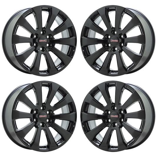 22" Chevrolet Silverado Tahoe GMC Sierra 1500 Black wheels rims Factory OEM 5922