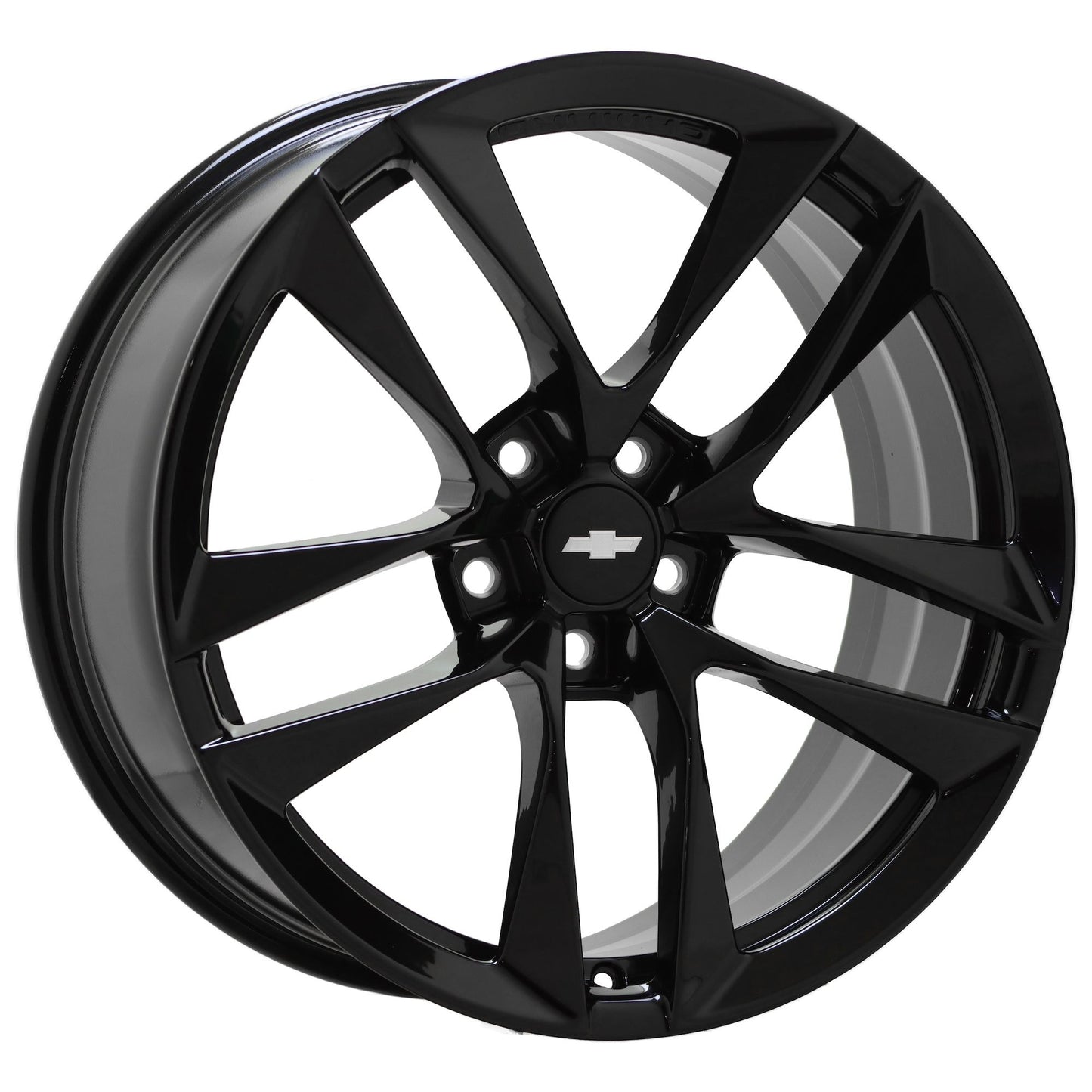 20x8.5 20x9.5 Camaro SS Gloss Black wheels rims Factory OEM set 4 97952 97953