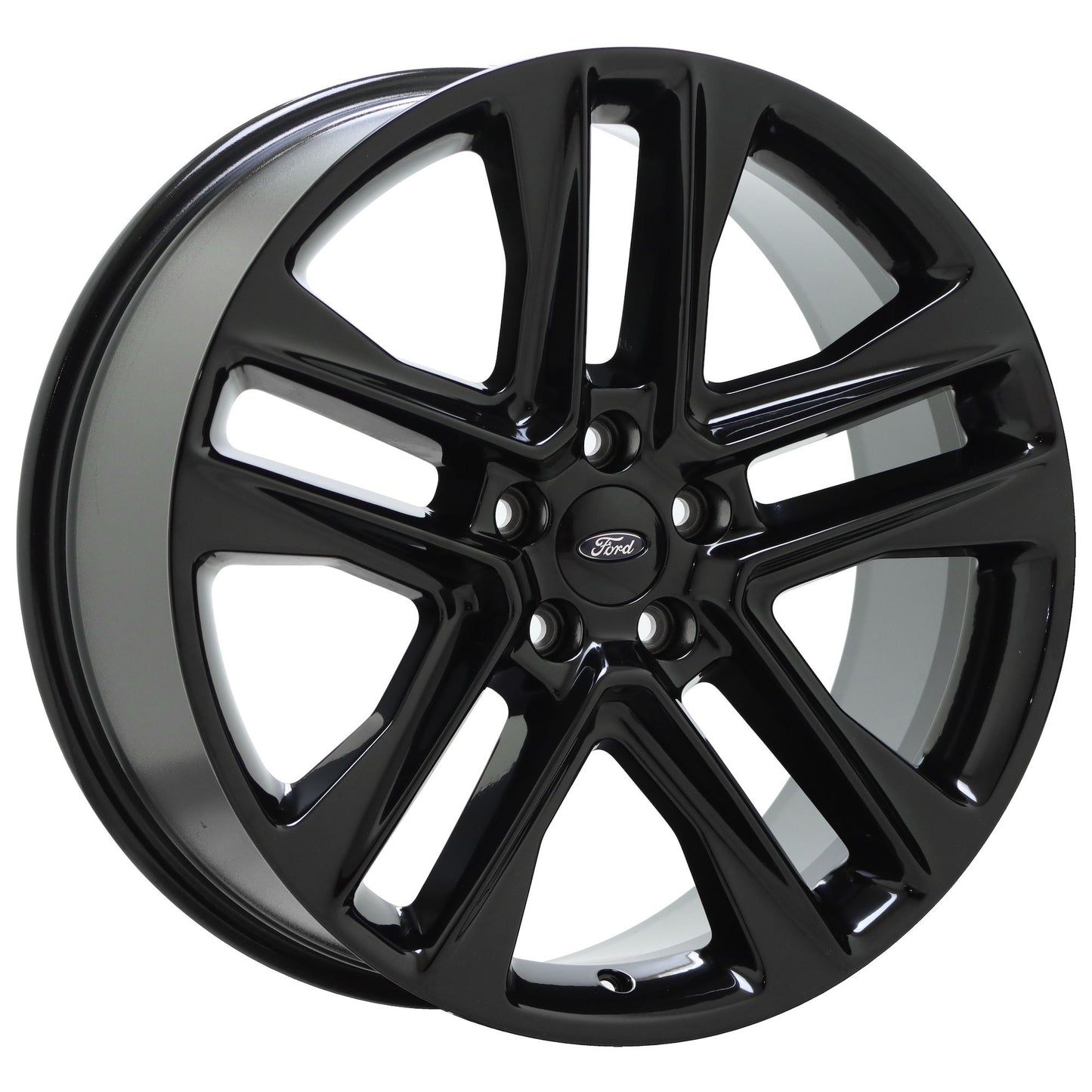 20" Ford Explorer Gloss Black wheels rims Factory OEM set 10060 EXCHANGE