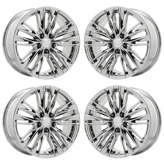 18" Cadillac CT4 Bright Chrome wheels rims Factory OEM 4862 EXCHANGE