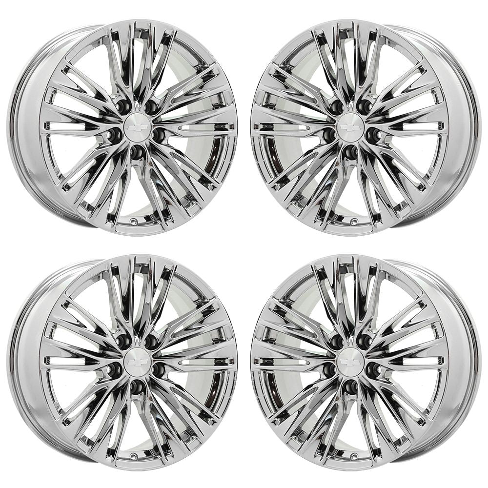 18" Cadillac CT4 ATS Bright Chrome wheels rims Factory OEM set 4862