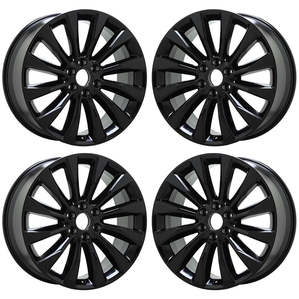 22" Lincoln Navigator Gloss Black wheels rims Factory OEM 10177 EXCHANGE