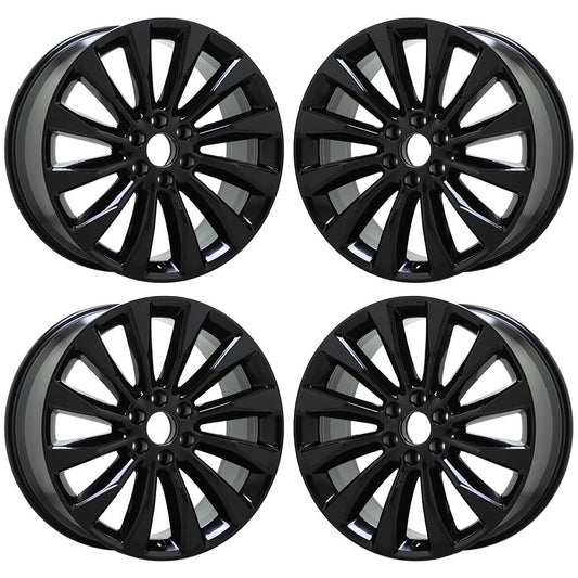 22" Lincoln Navigator Gloss Black wheels rims Factory OEM 10177 EXCHANGE