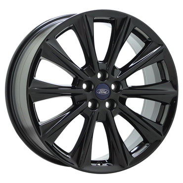 20" Ford Edge 2015-2022 Lincoln MKX Gloss Black wheels rims Factory OEM 10107