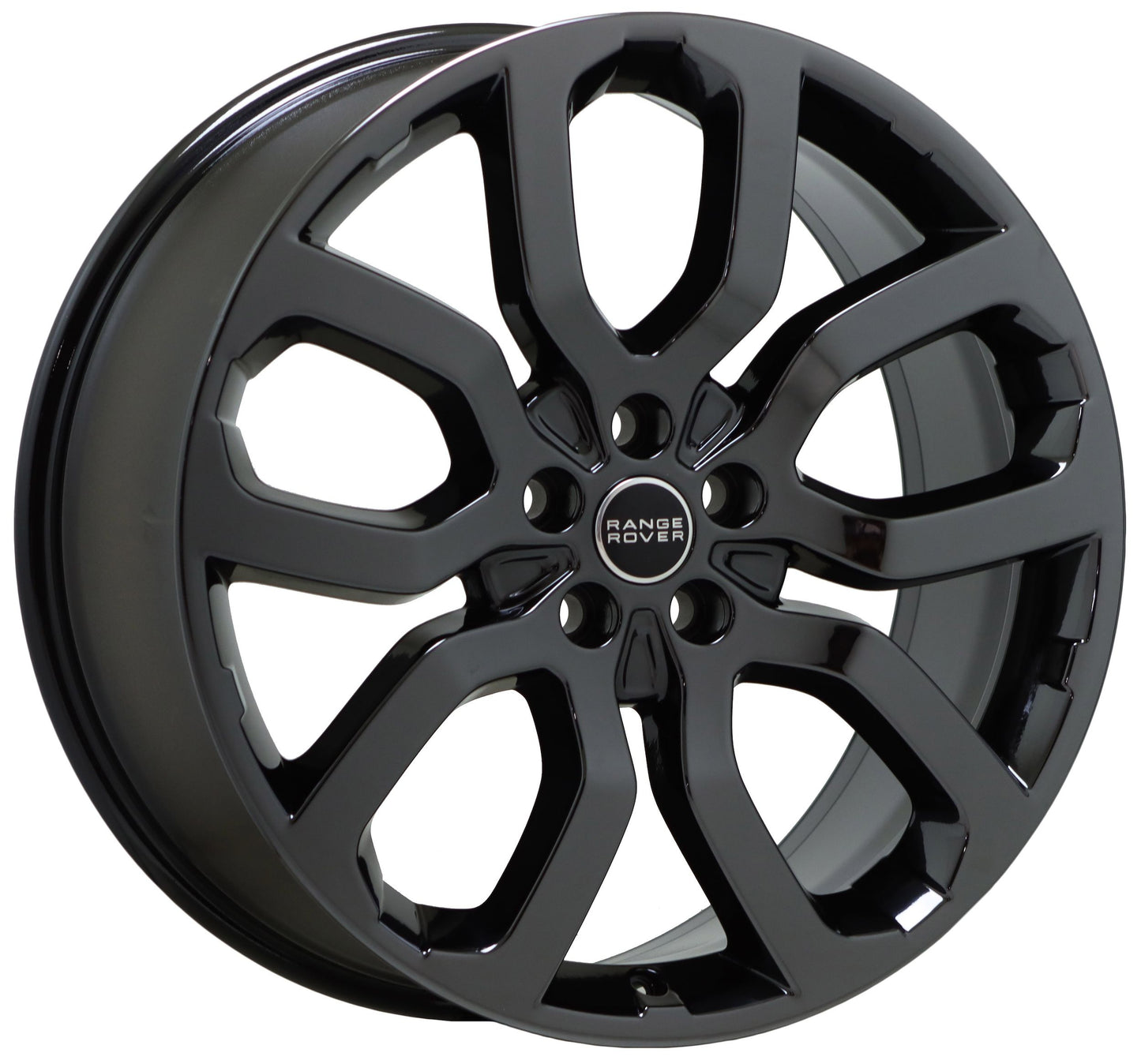 22" Land Range Rover Sport Gloss Black Wheels Rims Factory OEM Set 72247