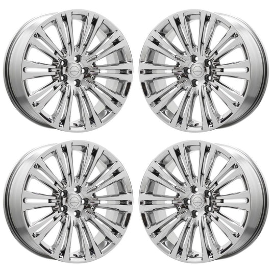 20" Chrysler 300 RWD Bright Chrome wheels rims Factory OEM set - 2420 EXCHANGE
