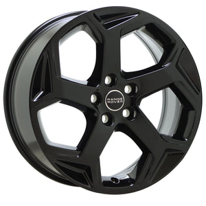 20" Range Rover Sport Gloss Black wheels rims Factory OEM set 72310