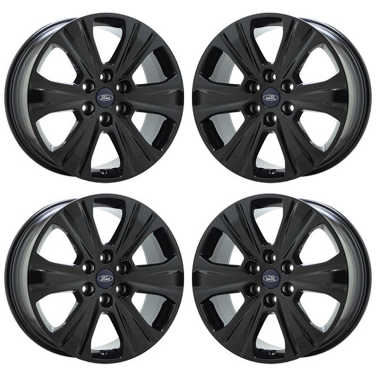 20" Ford Expedition F150 Gloss Black wheels rims OEM set 3992 EXCHANGE