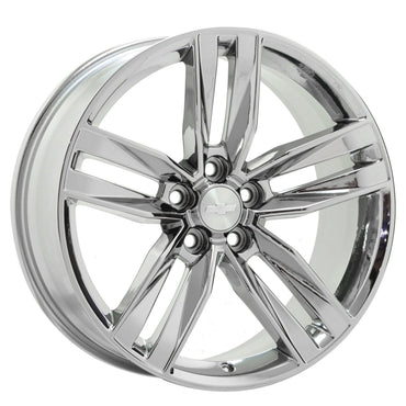 20" Chevrolet Camaro RS Bright Chrome wheels rims Factory OEM set 5761 5762