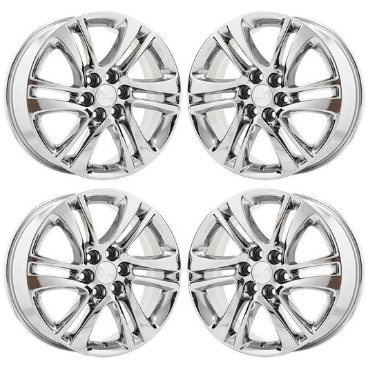 18" Chevrolet Traverse Blazer Bright Chrome wheels rims Factory OEM set 5850