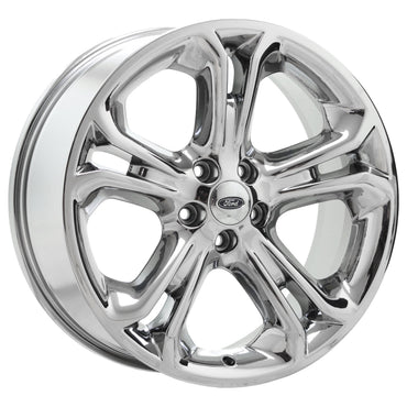 20" Ford Explorer Bright Chrome wheels rims Factory OEM set 4 3860