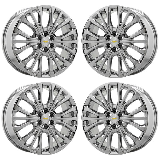 20" Chevrolet Blazer Bright Chrome wheels rims Factory OEM set 5936 EXCHANGE