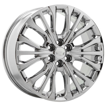 20" Cadillac XT5 XT6 SRX Bright Chrome wheels rims Factory OEM set 5936