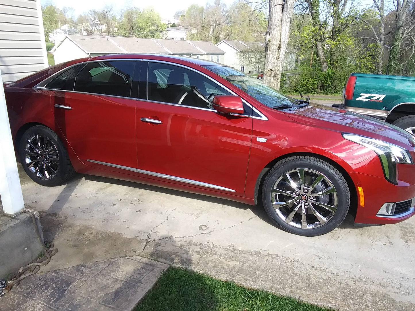 19x8.5" Lexus IS300 IS350 Dark Metallic wheels rims OEM single 74395 FRONT