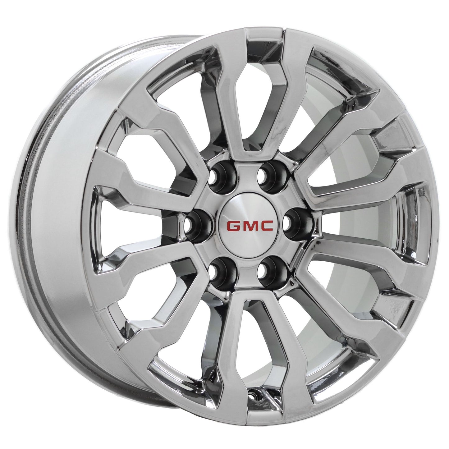 18" Sierra 1500 Yukon Silverado Tahoe Chrome wheels rims Factory OEM set 5909