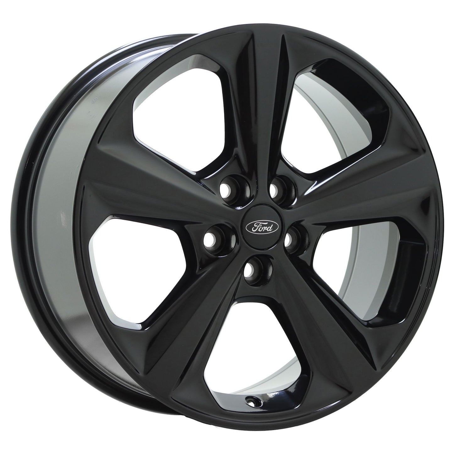 18" Ford Edge Gloss Black wheels Factory OEM set 2015-2024 10042 EXCHANGE