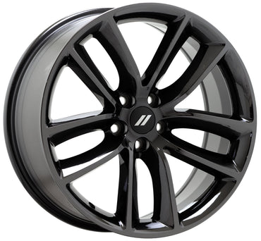 20" Dodge Charger Challenger Black Chrome wheels rims Factory OEM set 2526 2653