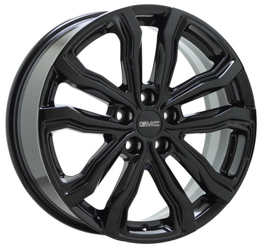19" GMC Terrain Chevrolet Equinox Gloss Black wheels rims Factory OEM set 5836
