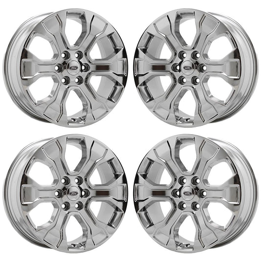 20" Ford F150 Truck Bright Chrome wheels rims Factory OEM set 4 10348 EXCHANGE