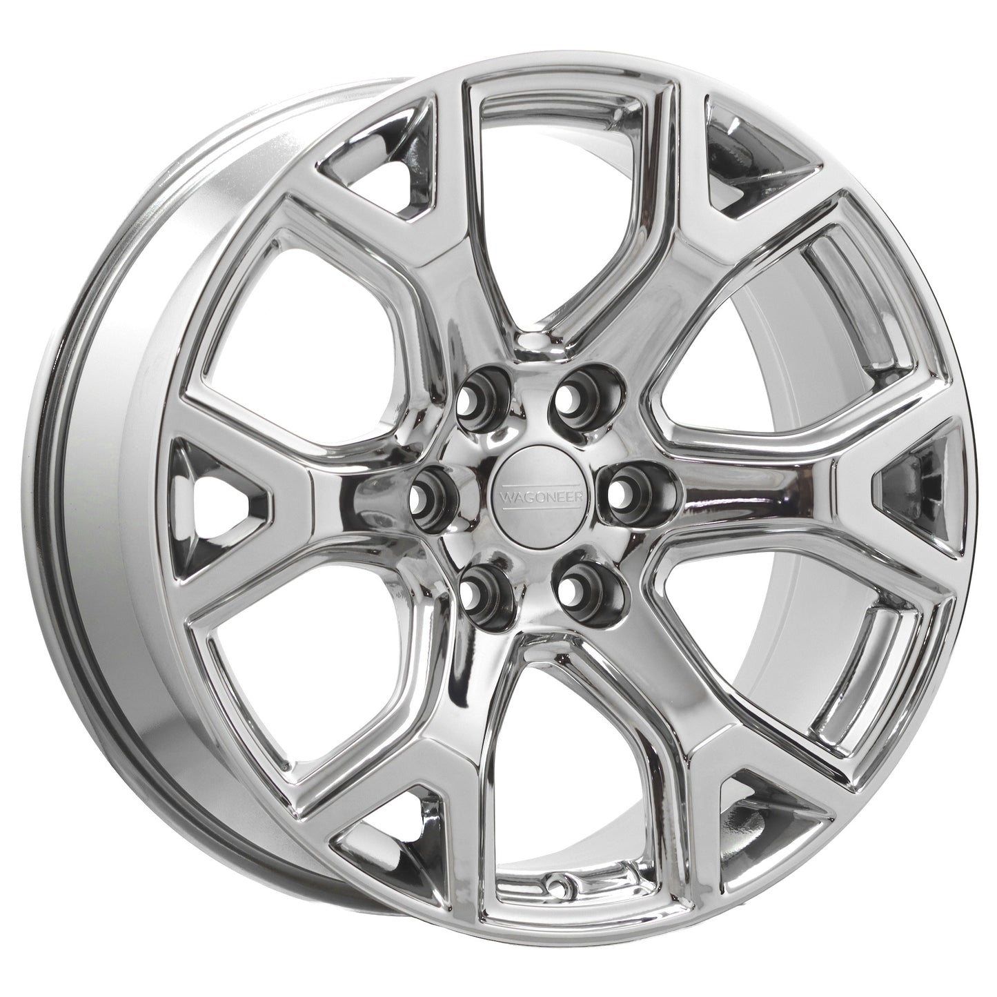 20" Jeep Wagoneer Bright Chrome wheels rims Factory OEM set 9296 EXCHANGE