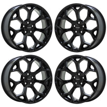 Load image into Gallery viewer, EXCHANGE 20&quot; Chrysler 300 Black wheels rims Factory OEM set 4 2539
