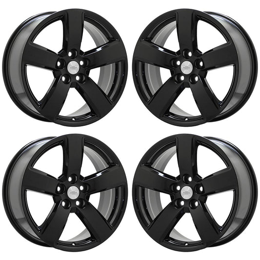 19" Chevrolet Malibu LTZ Gloss Black wheels rims Factory OEM set 5562