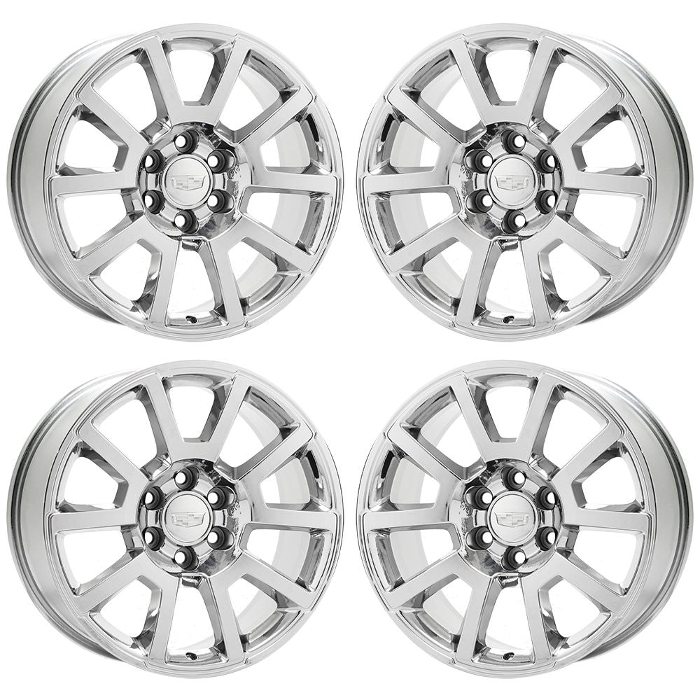 19" Chevrolet Equinox Bright Chrome wheels rims Factory OEM set 5899 EXCHANGE