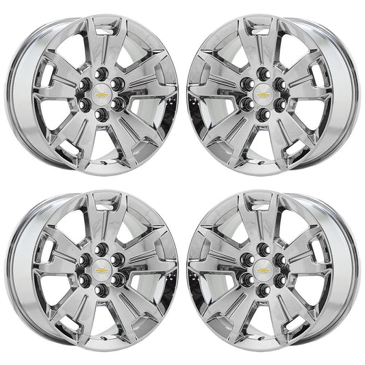 17" Chevrolet Colorado Z71 GMC Canyon Bright Chrome wheels Factory OEM 5672