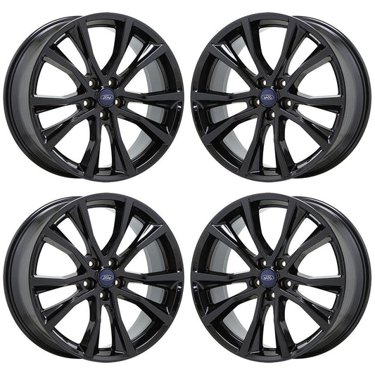 20" Ford Explorer Flex Gloss Black wheels rims Factory OEM set 10113 EXCHANGE