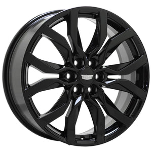 EXCHANGE 20" Cadillac XT5 XT6 Sport Black wheels rims Factory OEM set 4870