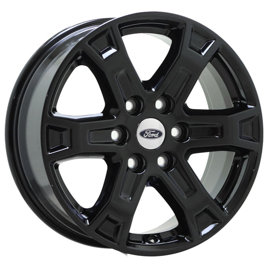 18" Ford F150 Truck Gloss Black wheel rim Factory OEM single 10343 EXCHANGE