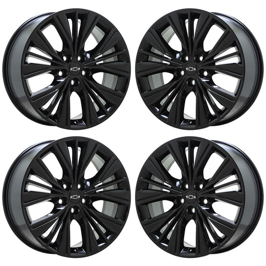 20" Chevrolet Impala Gloss Black wheels rims Factory OEM set 5615 EXCHANGE