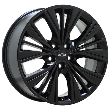20" Chevrolet Impala Gloss Black wheels rims Factory OEM set 5615