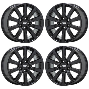 18" Cadillac XT4 Black wheels rims Factory OEM 4820