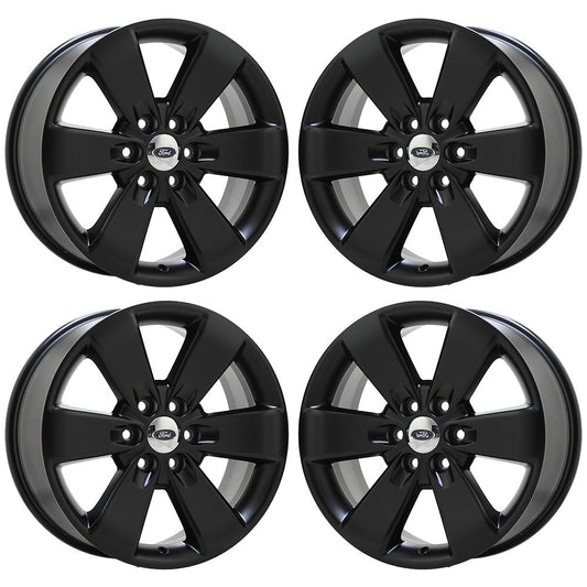 20" Ford F150 Truck FX4 Satin Black wheels rims Factory OEM set 4 3833 EXCHANGE