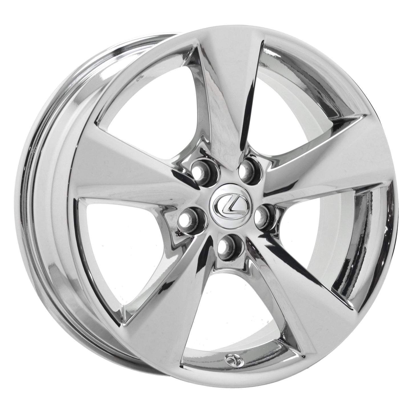 18" Lexus RX350 RX450 Bright Chrome wheels rims Factory OEM set 74253