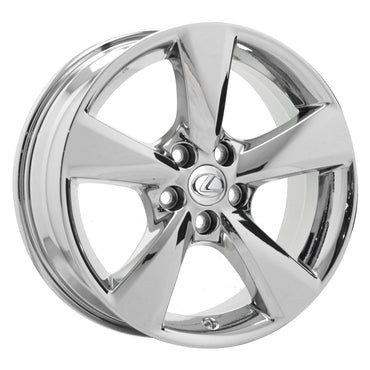18" Lexus RX350 RX450 Bright Chrome wheels rims Factory OEM set 74253