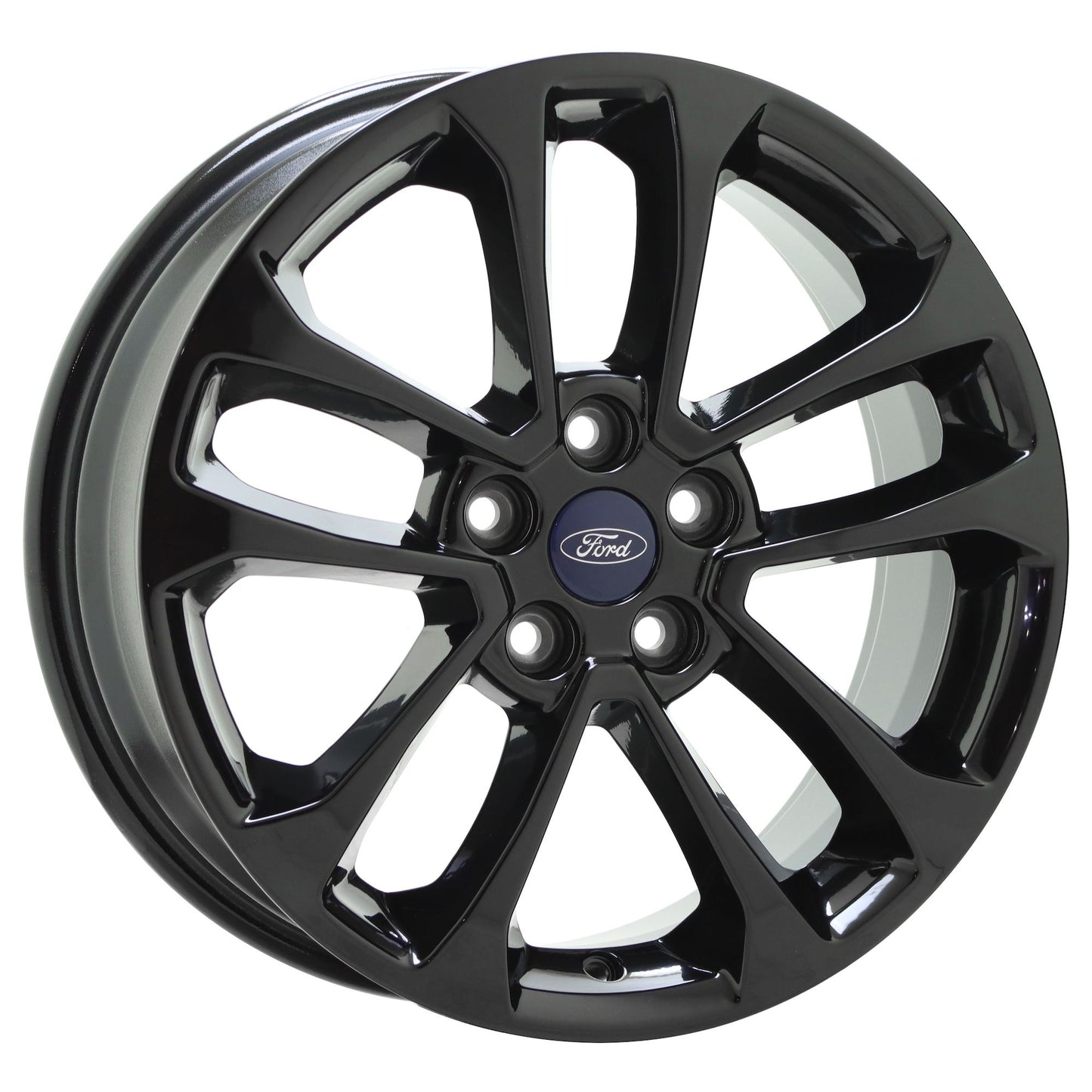 17" Ford Escape Gloss Black wheels rims Factory OEM set 10256 EXCHANGE