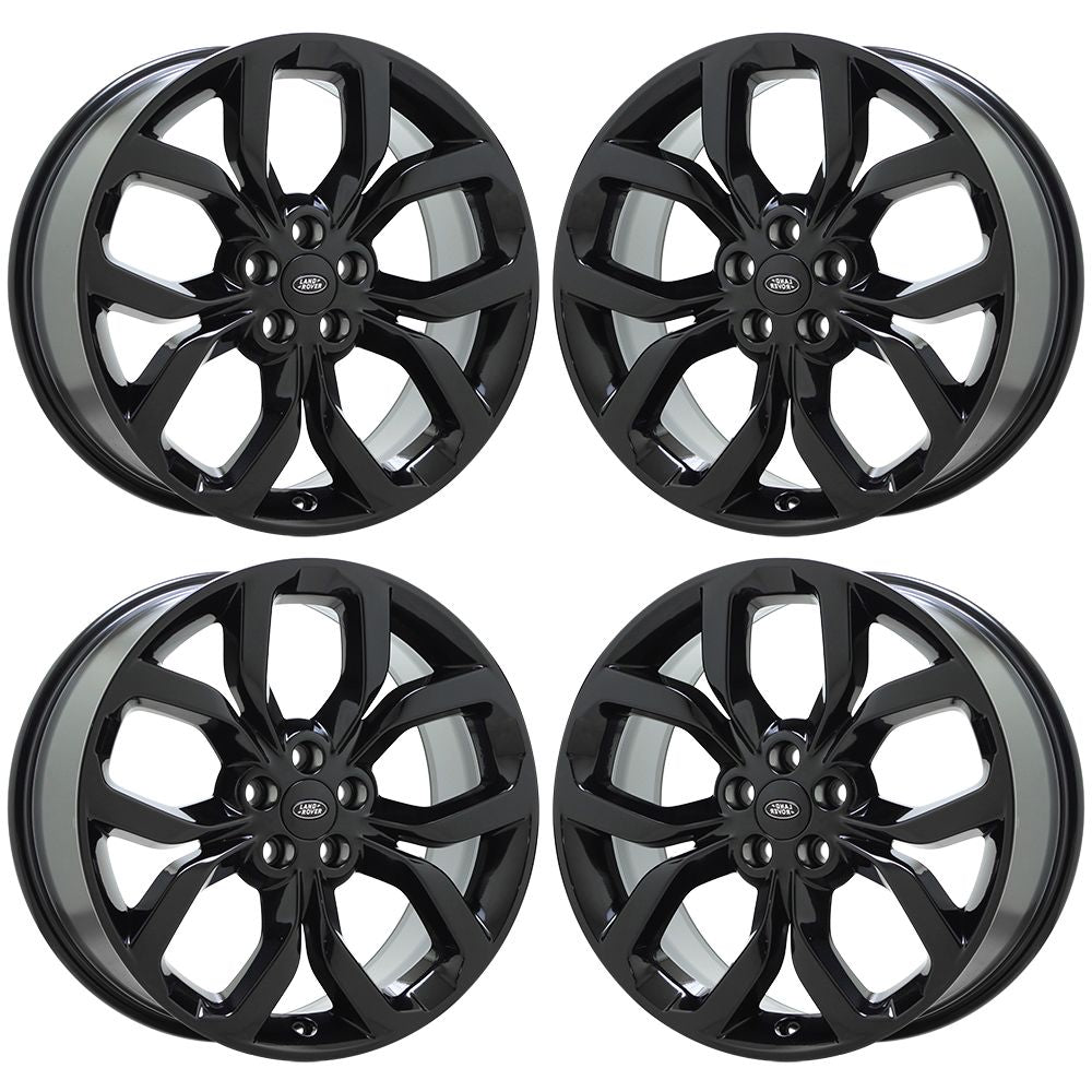 19" Land Rover Discovery Sport black wheels rims Factory OEM set 4 72262